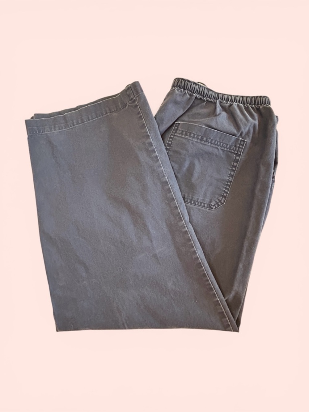 LL Bean Women's Size LP Navy "Classic Fit" Pants